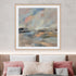 Oceanside Dusk Framed Wall Art for Living Room, Bedroom, Hallways and Kitchen Spaces