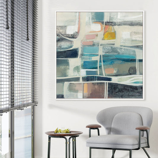 Mid Modern Vintage Framed Wall Art for Living Room, Bedroom, Hallways and Kitchen Spaces