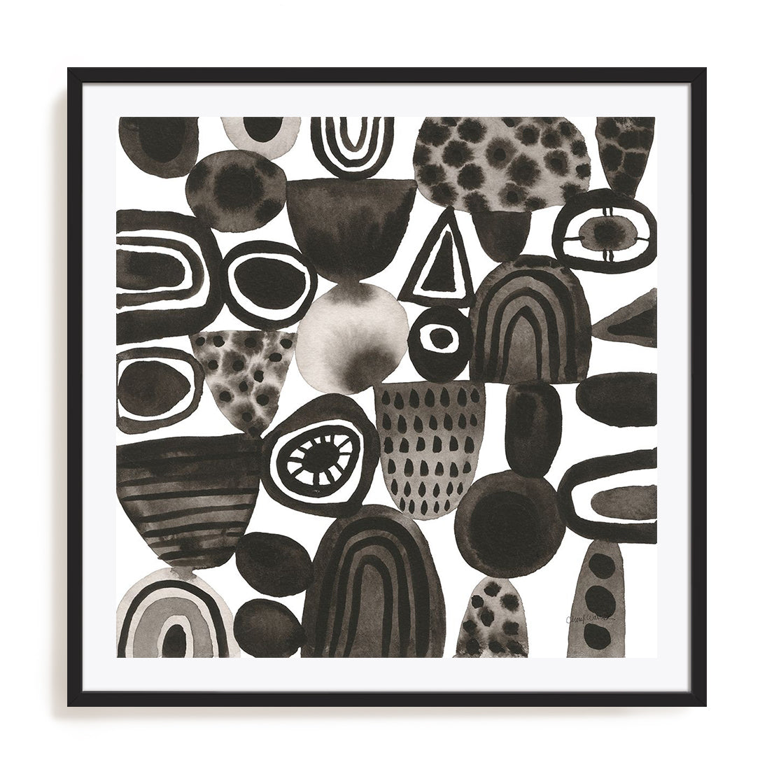 Quirky I Framed Wall Art for Living Room, Bedroom, Hallways and Kitchen Spaces