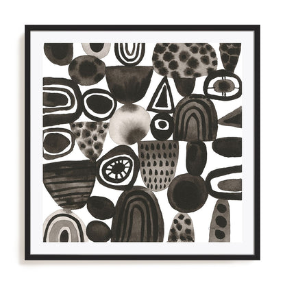 Quirky I Framed Wall Art for Living Room, Bedroom, Hallways and Kitchen Spaces