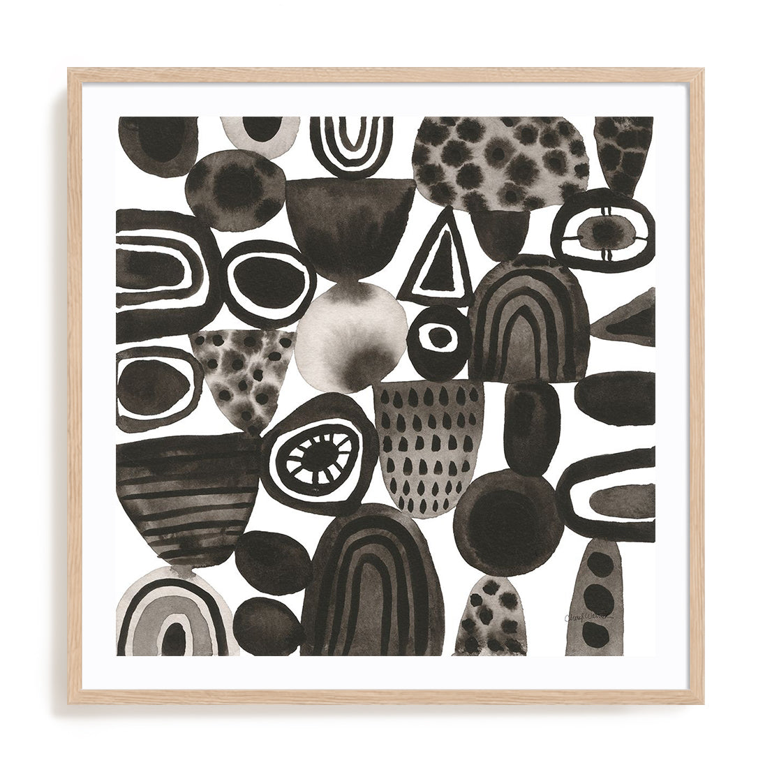 Quirky I Framed Wall Art for Living Room, Bedroom, Hallways and Kitchen Spaces