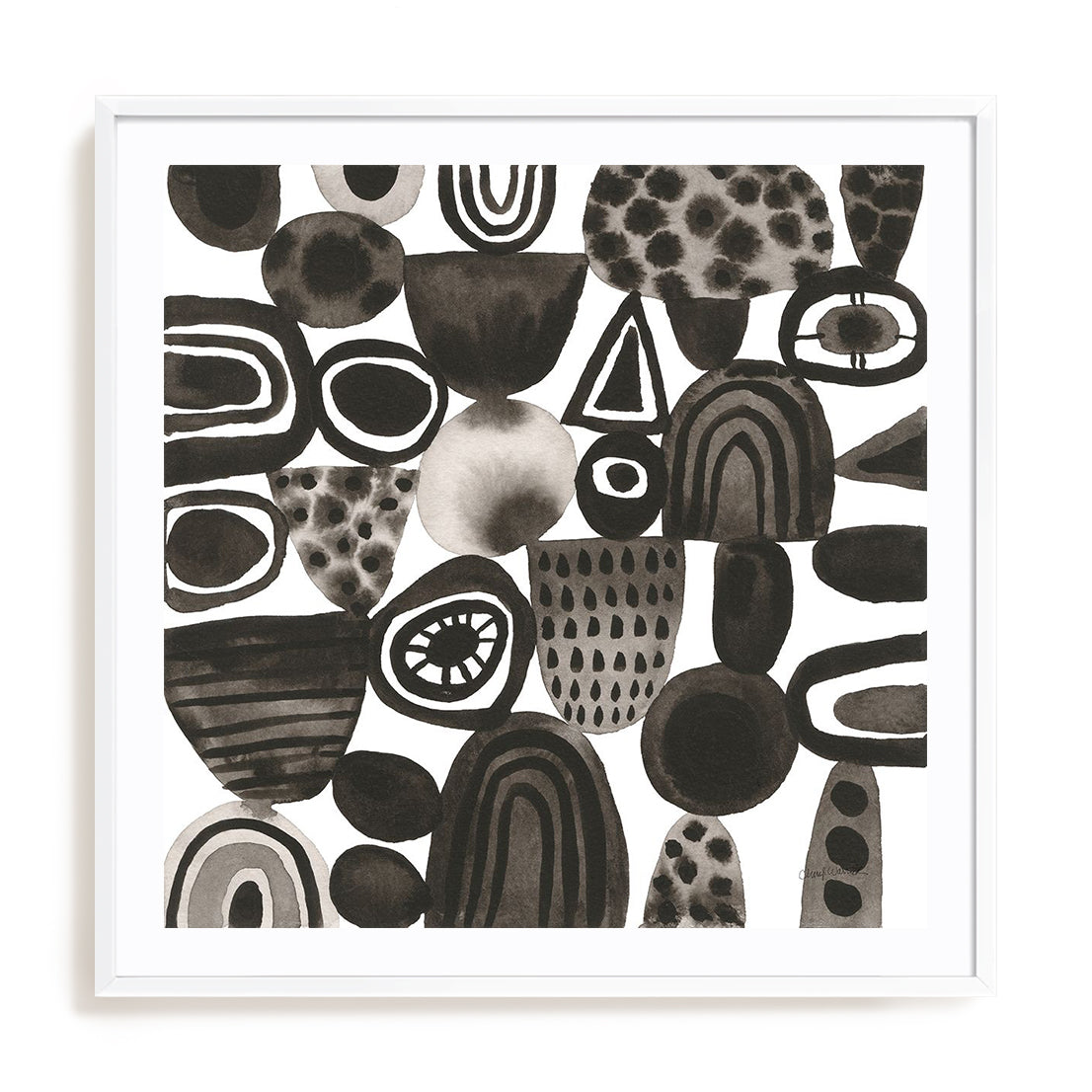 Quirky I Framed Wall Art for Living Room, Bedroom, Hallways and Kitchen Spaces