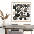 Quirky IV Framed Wall Art for Living Room, Bedroom, Hallways and Kitchen Spaces