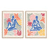 Abstract Garden I and II Wall Art