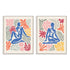Abstract Garden I and II Wall Art