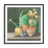 Garden Shed Wall Art #oran_black-white-border