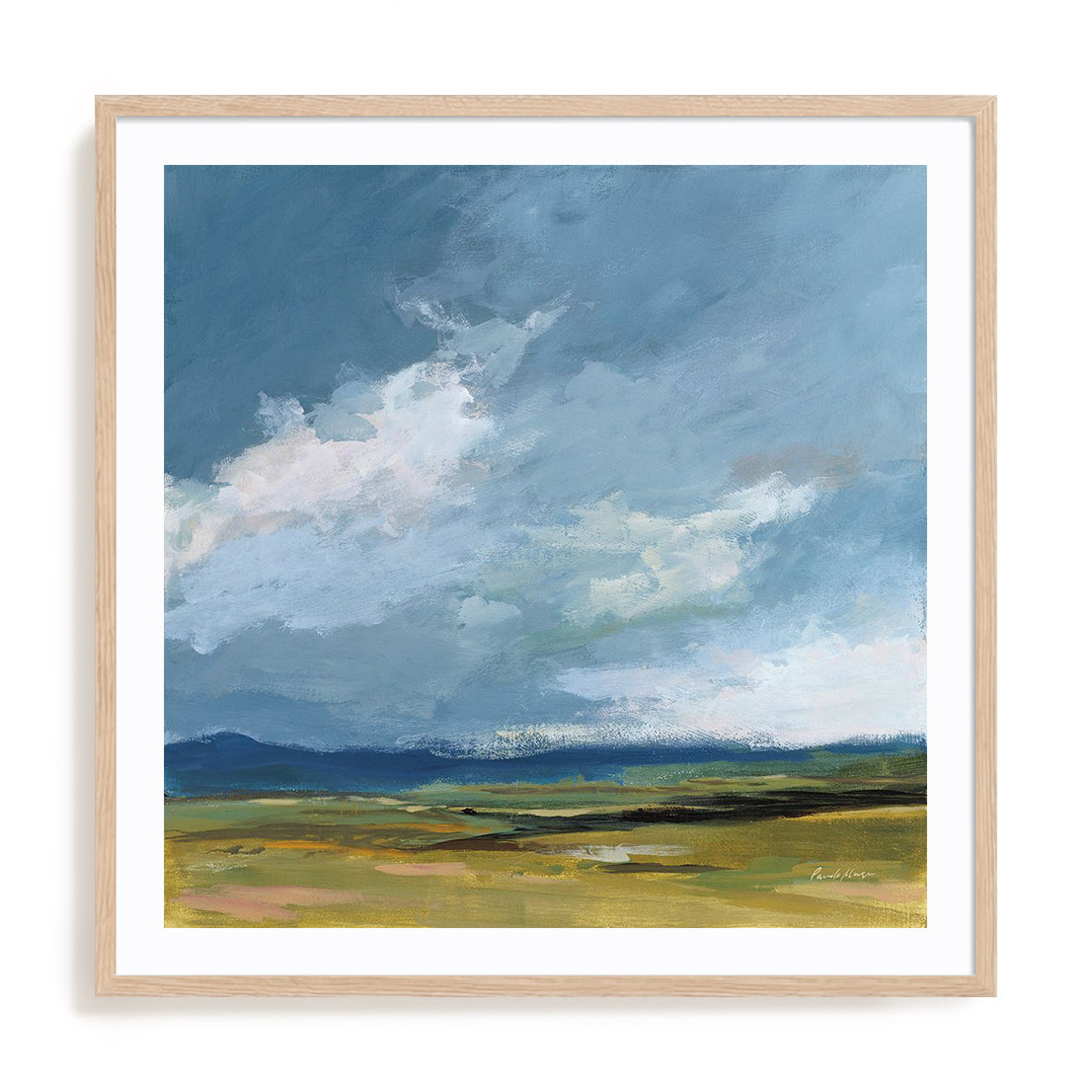 August Storm Framed Wall Art for Living Room, Bedroom, Hallways and Kitchen Spaces