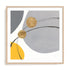 Golden Orbs I Framed Wall Art for Living Room, Bedroom, Hallways and Kitchen Spaces