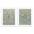 Heirloom Chinoiserie Bird Pastel I and II Wall Art