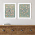 Heirloom Chinoiserie Bird Pastel I and II Wall Art
