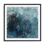 Rain in Gray and Blue Wall Art