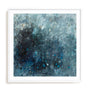 Rain in Gray and Blue Wall Art