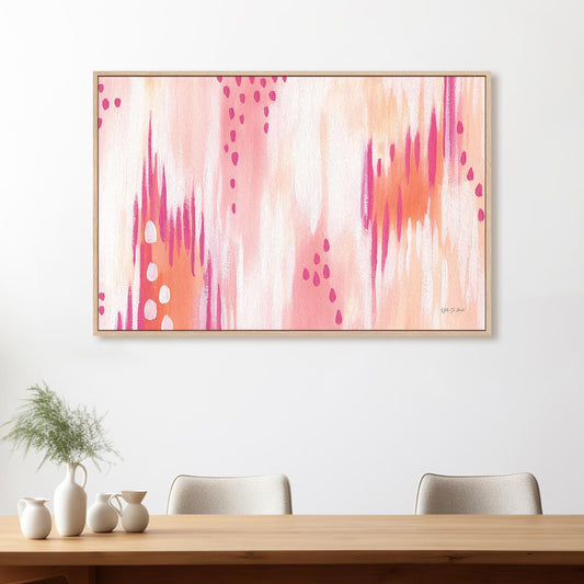 Abstract Sherbet Twist Wall Art