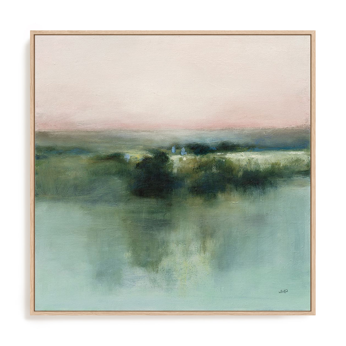 Dusk Blush Framed Wall Art for Living Room, Bedroom, Hallways and Kitchen Spaces