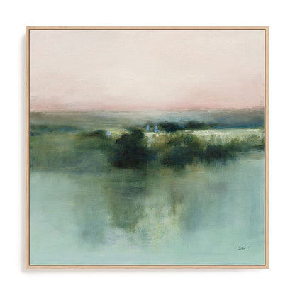 Dusk Blush Framed Wall Art for Living Room, Bedroom, Hallways and Kitchen Spaces