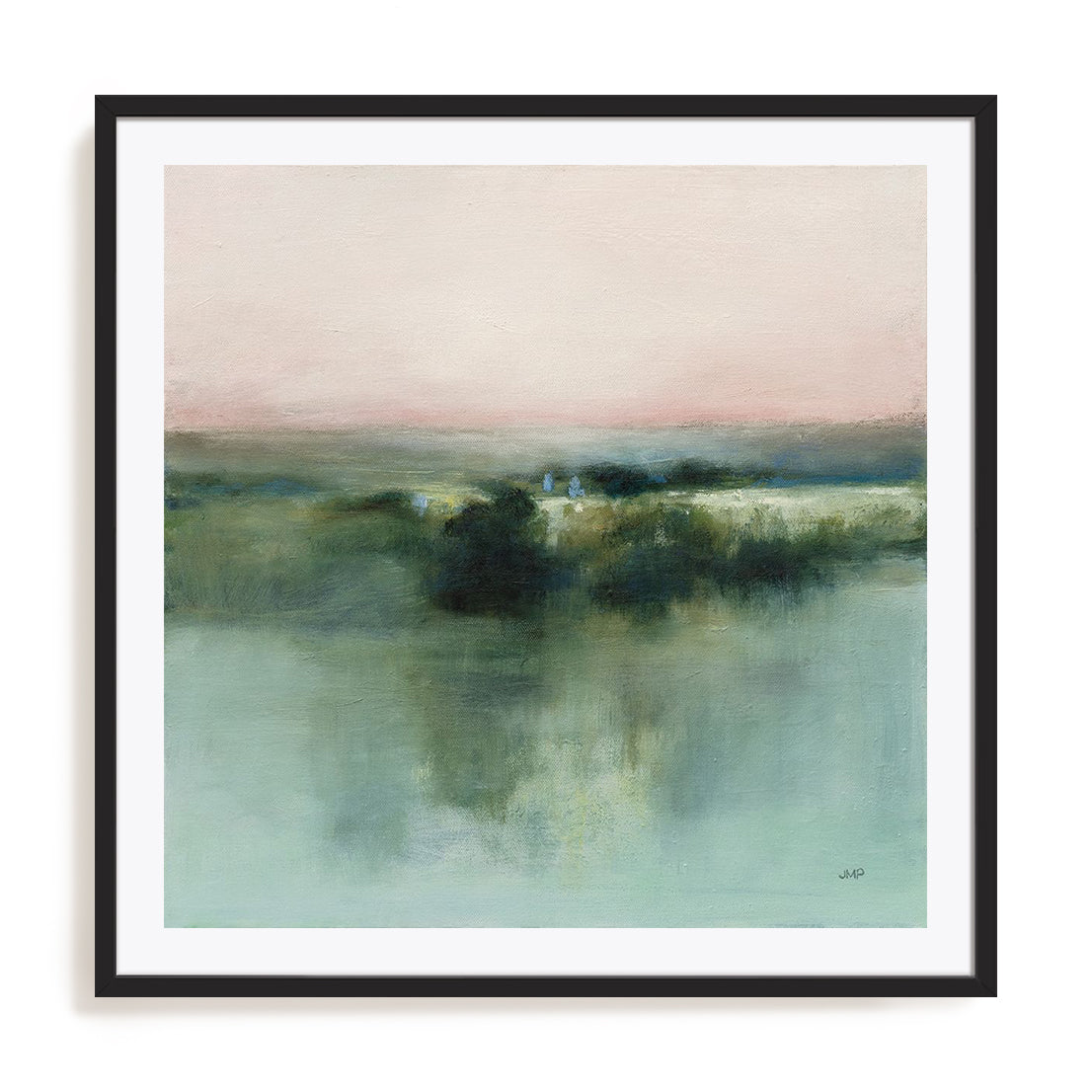 Dusk Blush Framed Wall Art for Living Room, Bedroom, Hallways and Kitchen Spaces
