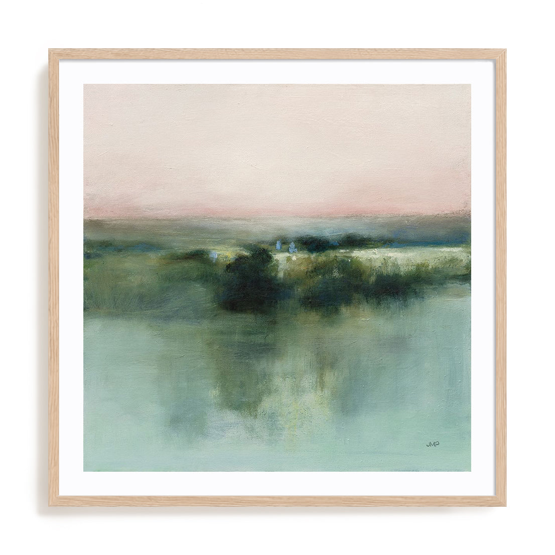 Dusk Blush Framed Wall Art for Living Room, Bedroom, Hallways and Kitchen Spaces