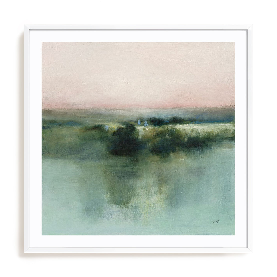 Dusk Blush Framed Wall Art for Living Room, Bedroom, Hallways and Kitchen Spaces
