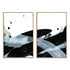 Gradient Movement I and II Wall Art