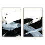 Gradient Movement I and II Wall Art