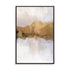 Golden Abstract Wall Art