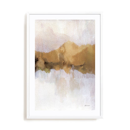 Golden Abstract Wall Art