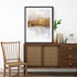 Golden Abstract Wall Art