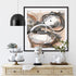 Expressionism IV Framed Wall Art for Living Room, Bedroom, Hallways and Kitchen Spaces
