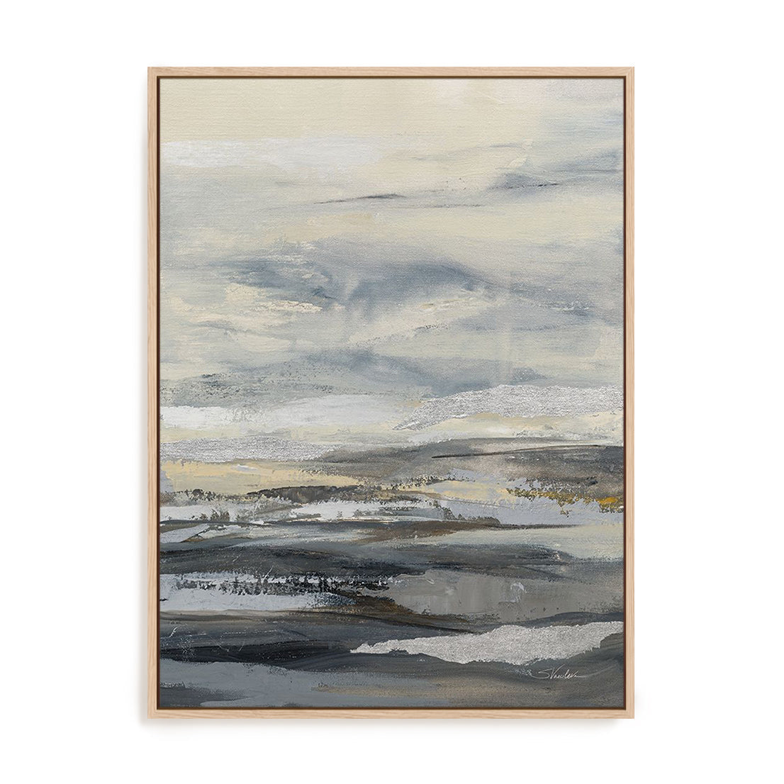Silver Sand I Wall Art