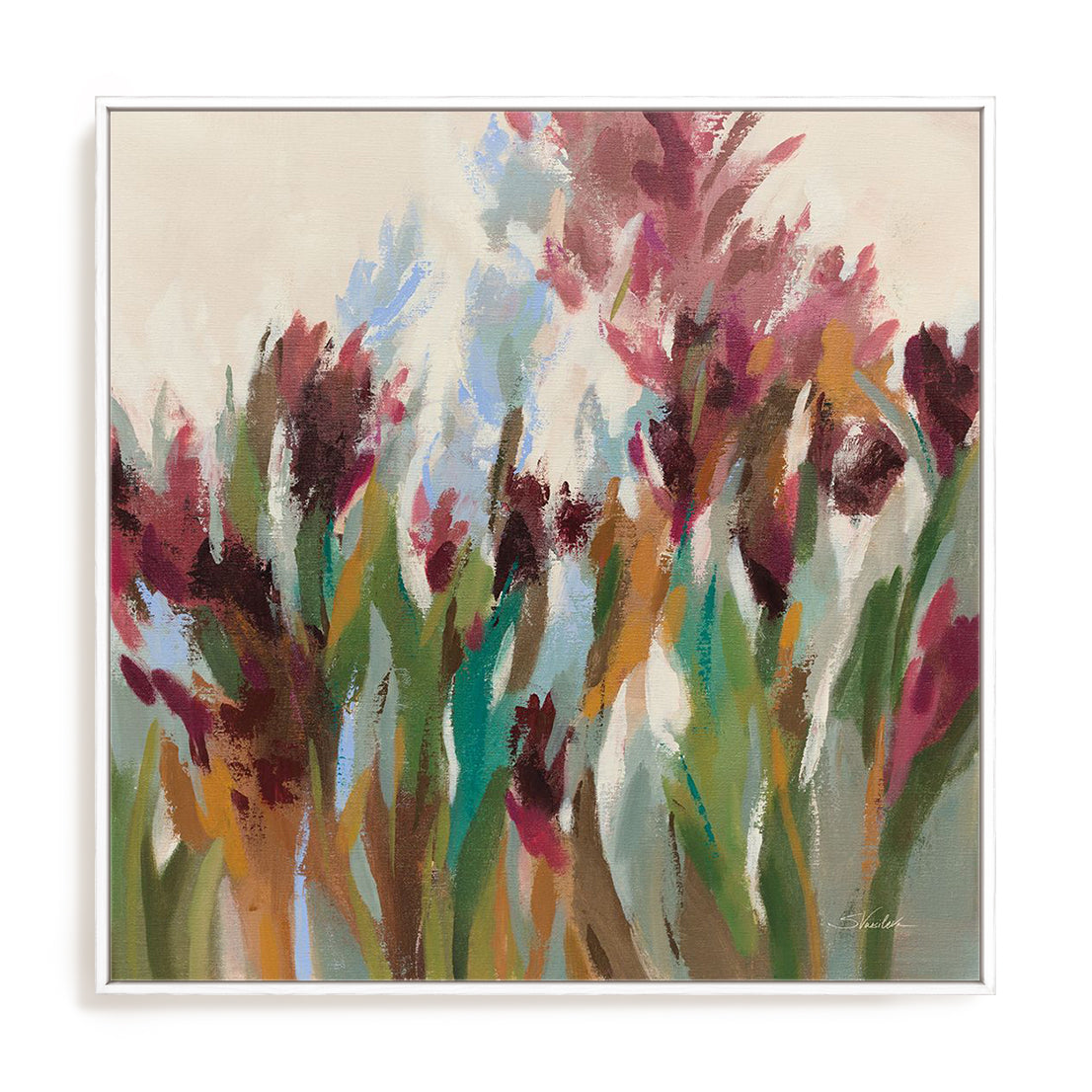 Vintage Garden Framed Wall Art for Living Room, Bedroom, Hallways and Kitchen Spaces