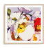Poppy Patterns II Wall Art #oran_natural-white-border