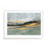 Sparkling Snow Green Art in Stretched Canvas, Framed Print Under Glass, and Gallery Wrapped Shadow Box Canvas