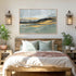 Sparkling Snow Green Art in Stretched Canvas, Framed Print Under Glass, and Gallery Wrapped Shadow Box Canvas