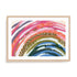Rainbow Splash Art in Stretched Canvas, Framed Print Under Glass, and Gallery Wrapped Shadow Box Canvas
