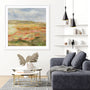 Jade Landscape Framed Wall Art for Living Room, Bedroom, Hallways and Kitchen Spaces