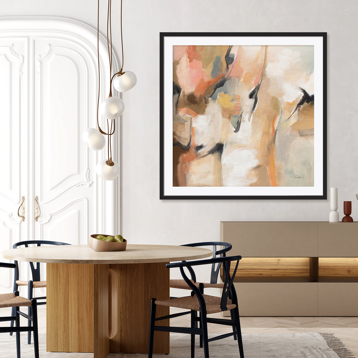 Uphill Framed Wall Art for Living Room, Bedroom, Hallways and Kitchen Spaces