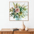 Sage and Peach Flowers II Wall Art