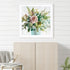 Sage and Peach Flowers II Wall Art