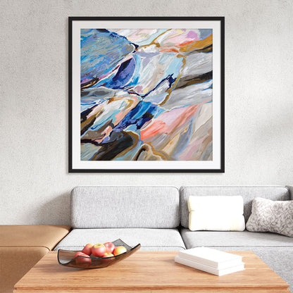 Push Framed Wall Art for Living Room, Bedroom, Hallways and Kitchen Spaces