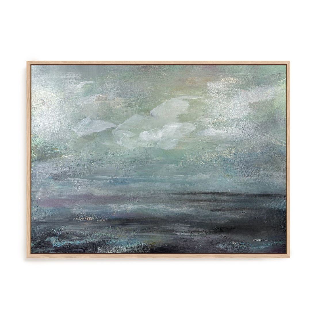 Storm is Coming Art in Stretched Canvas, Framed Print Under Glass, and Gallery Wrapped Shadow Box Canvas