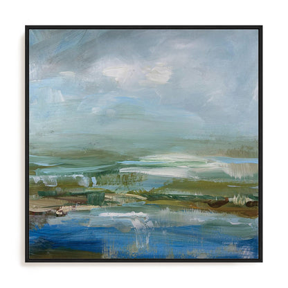 Lush Valley Framed Wall Art for Living Room, Bedroom, Hallways and Kitchen Spaces