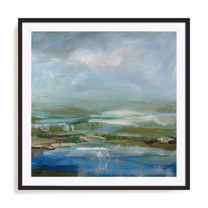 Lush Valley Framed Wall Art for Living Room, Bedroom, Hallways and Kitchen Spaces