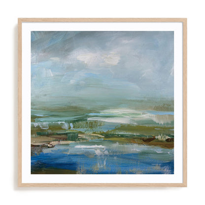 Lush Valley Framed Wall Art for Living Room, Bedroom, Hallways and Kitchen Spaces