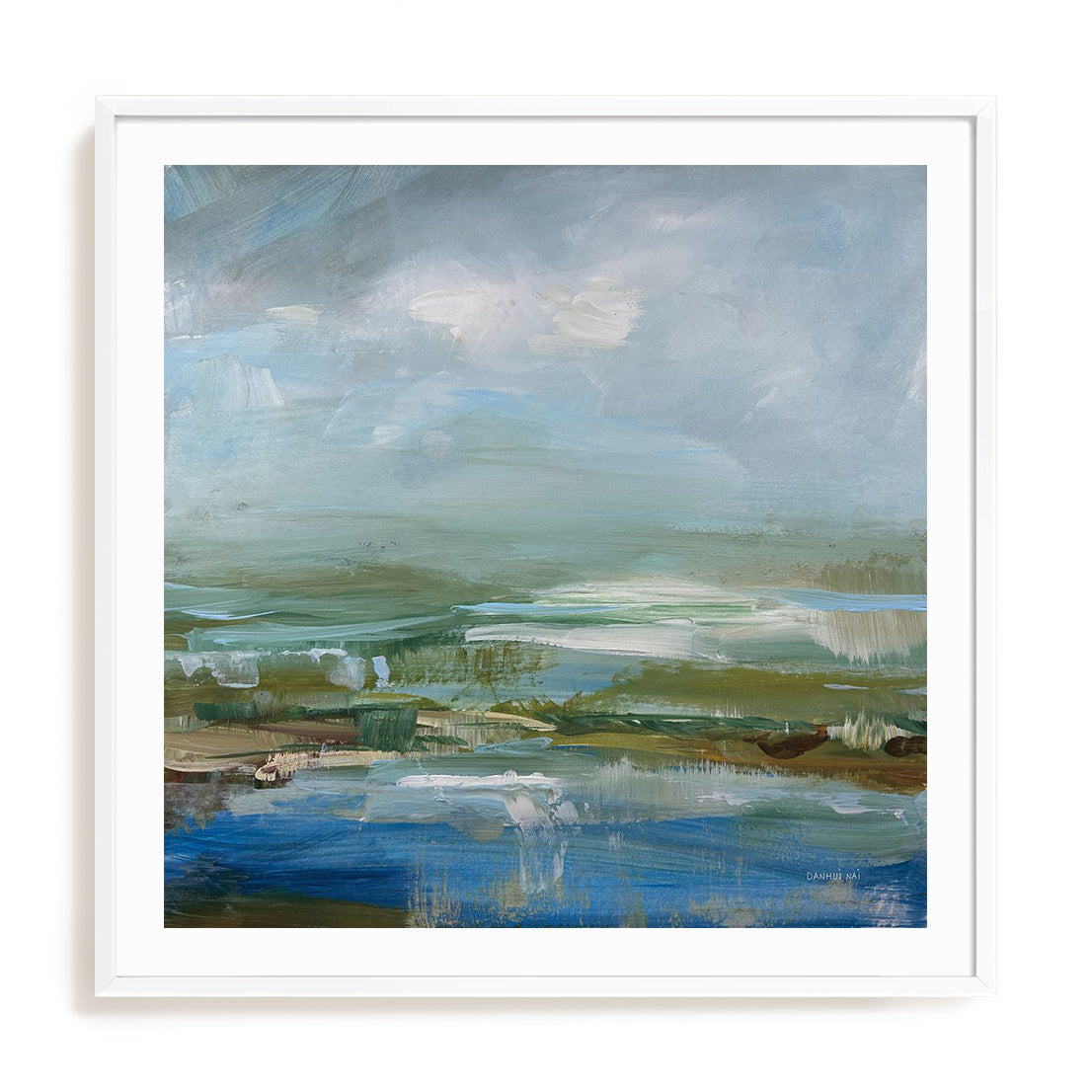 Lush Valley Framed Wall Art for Living Room, Bedroom, Hallways and Kitchen Spaces