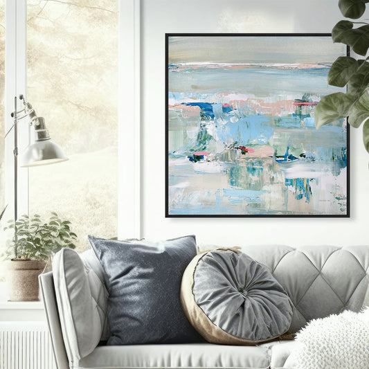 Happy Valley Framed Wall Art for Living Room, Bedroom, Hallways and Kitchen Spaces