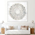 Natures Pinwheel II Framed Wall Art for Living Room, Bedroom, Hallways and Kitchen Spaces