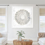 Natures Pinwheel II Framed Wall Art for Living Room, Bedroom, Hallways and Kitchen Spaces