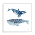 Two Whales Wall Art