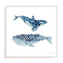 Two Whales Wall Art