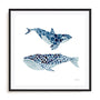 Two Whales Wall Art